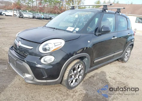 2014 Fiat 500L Trekking from USA, damaged, VIN ZFBCFADH7EZ007082